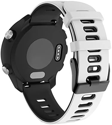DJDLFA Silicone WatchBand para Garmin Forerunner 245 245m 645 Watch Strap Purmand para Garmin Vivoactive 3 WatchBand