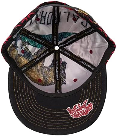 Grassroots California Kings Harvest Celtic Red Strapback Hat