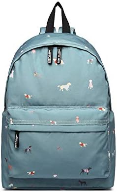 Backpack de piquenique pequeno e fofo com padrão cães em jumper, feito de melhor material de poliéster de qualidade