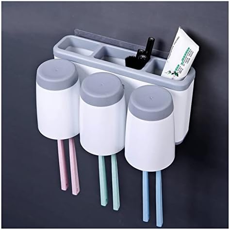 Haidinb Storage Rack de armazenamento Punto sem dentes de dentes de dentes de escova