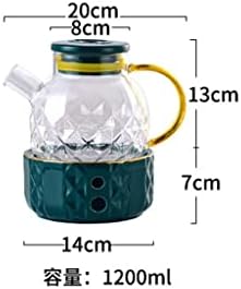 Sdfgh nórdico Base de vela de helicóptero nórdico Base de aquecimento de vela Conjunto de chá de fruta cozida
