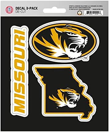 Fanmats NCAA Missouri Tigers Team Decal