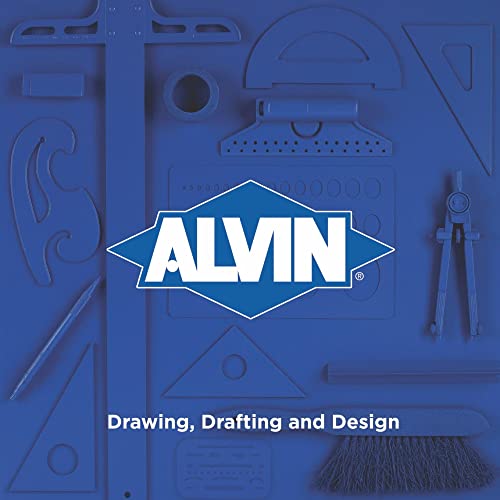 Fita de dupla face de Alvin, pacote de exibição de 24 1 x25 pés de fita de 2400CD para artesanato de artesanato, Ótimo