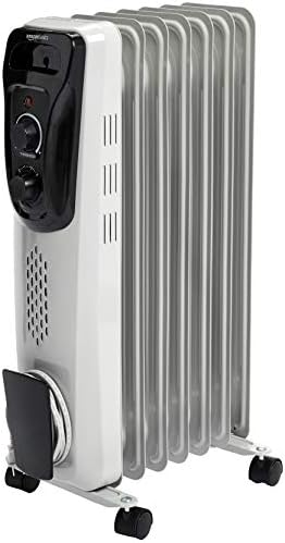 Basics Basics Indoor portátil aquecedor de radiador - branco