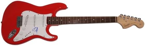 Dave Grohl assinou autógrafos de tamanho real de stratocaster de stratocaster de stratocaster com James Spence JSA Autenticação - Nirvana