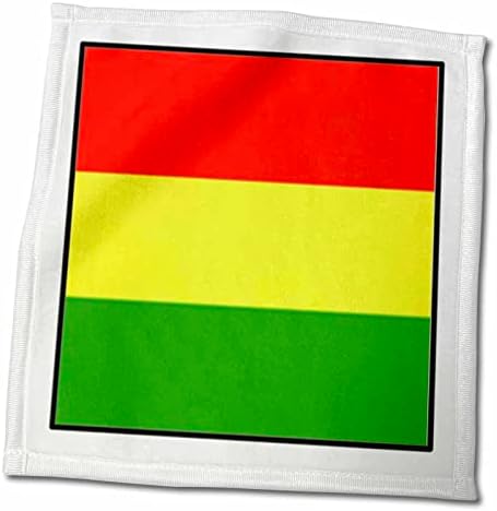 Botões de bandeira mundial de Florene 3drose - foto de botão de bandeira da Bolívia - toalhas