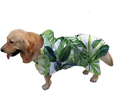 PetPhindu Dog Robe Dog Toalha Toalha e acessórios de banho para cães Toalha de cachorro Plant Dog