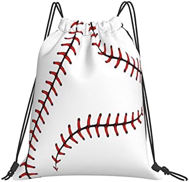 Tysn Baseball Backpack Backpack à prova d'água Ajuste Ajuste Ginásse Saco de Sacas Esportivas SACKPACK 16 X 14