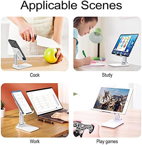 Rolinhos de desenho animado e sushi suporte de telefone celular dobrável suporte de comprimido ajustável para o estilo de desktop
