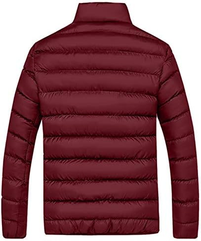 Jaqueta Ssdxy Softshell para homens de espessura de bolhas de espessura inverno parka hardshell slim fit