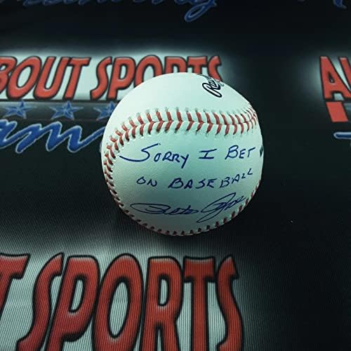 Pete Rose Authentic assinado Baseball autografado JSA - Bolalls autografados