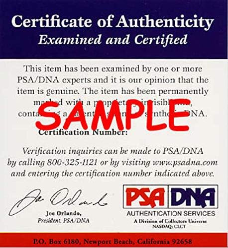 Billy Herman PSA DNA CoA assinado 8x10 Autograf