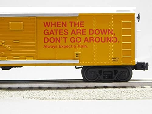 MTH Railking Union Pacific Boxcar 186031 com LEDs piscantes o medidor