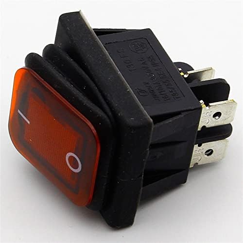 ZTHOME 1PCS RODO REQUIPE REQUIPE ROGA TOLANDO IP55 4PIN 2POSIÇÃO AC250V/16A LED Iluminado