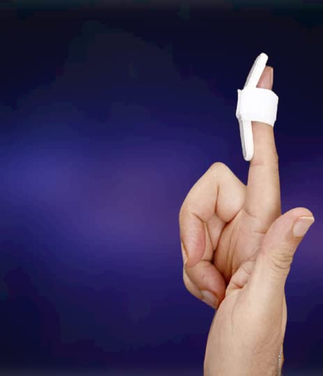 Tala de dedo de ponta de ponta para deformidade de dedo martelo e atendimento pós-cirúrgico, splint de dedo martelo 1pc, tamanho universal de tingertip protetor de suporte