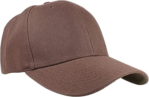 Todas as estações de tamanho ajustável Baseball Cap Mulheres - Classic Plain Hat