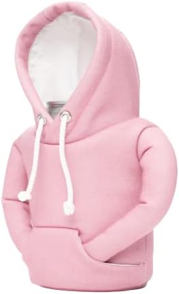 Puffin - The Hoodie Beverage Jacket, isolado mais frio, rosa empoeirada/branco arenoso