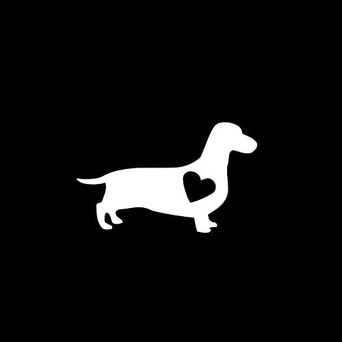 AGL DACHSHUND DOG COM CELIMENTO VINIL DOMILHO BUMPER WHITE STARTER [6] ”