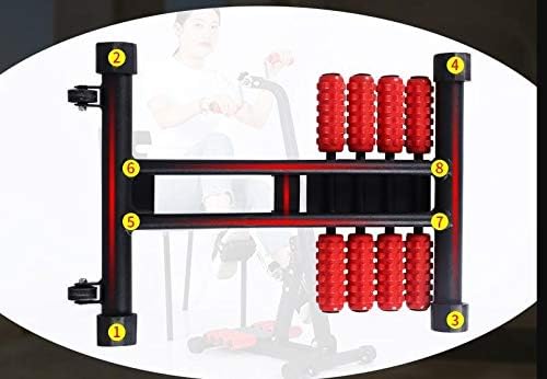 Equipamento de reabilitação da máquina e dos pés YFDM Mini bicicleta de ciclismo, preto