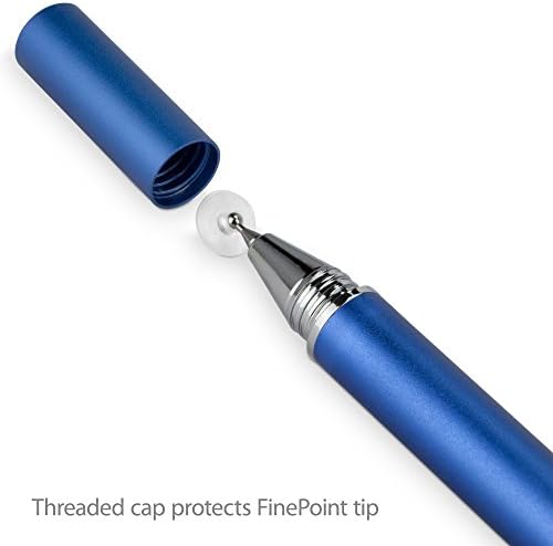 Caneta de caneta de ondas de ondas de caixa compatível com gechic on -lap 1503i - caneta capacitiva finetouch, caneta de caneta super precisa para gechic on -lap 1503i - lunar azul