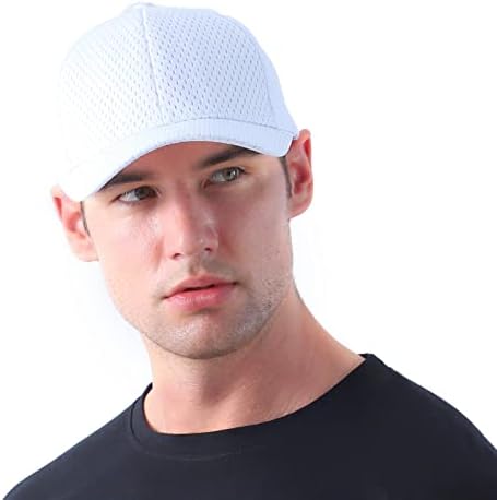 Capinho de beisebol curto de BRIM de masculino Caps de snapback de esportes respiráveis ​​finos para mulheres Chapéus solar unissex