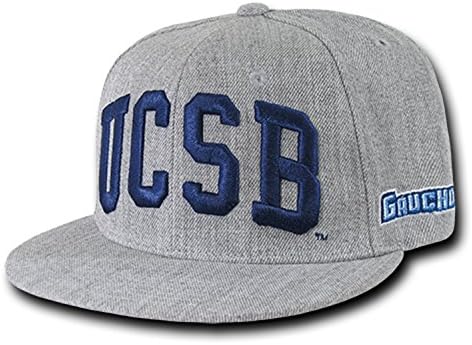 Universidade da Califórnia Santa Barbara UCSB Gauchos NCAA Heather Grey Chape