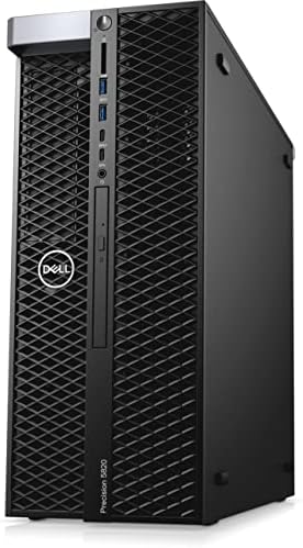 Dell Precision T5820 Desktop da estação de trabalho | Xeon W -8TB HDD + 512GB SSD - 256GB RAM - RTX 8000 | 18 núcleos a 4,6 GHz - 48