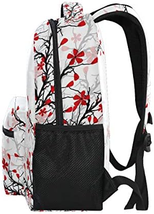ALAZA japonês flor de cerejeira sakura grande mochila para garotas garotas mulheres mulheres mulheres personalizadas ipad tablet bolsa