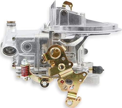 New Holley Street Avenger Carburetor, 2BBL, 350 CFM, polido, estrangulamento elétrico, compatível com gasolina