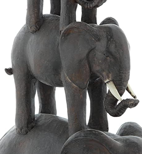 DeCo 79 Poly-Stone Elephant Stack, 12 por 17 polegadas