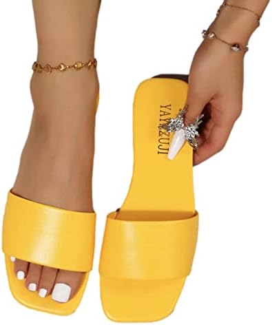 Flippers para mulheres planos de uma linha chinelos moda de sandália Plus Tamanho Combinando Sandália de Sandália