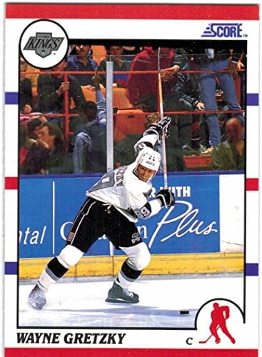 1990-91 SCORE COM ROOKIE TRADED LOS ANGELES KINGS STAPTE COM 9 WAYNE GRETZKY - 31 CARTAS NHL