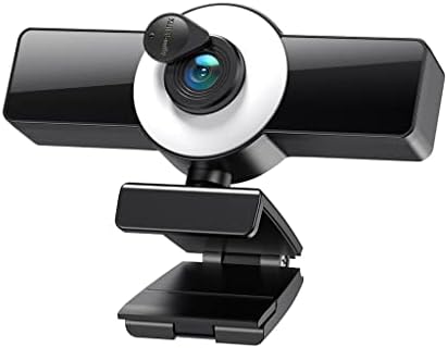 BHVXW Webcam 4K 8K Câmera Web AutoFocus completa com lapto de câmera da Web Light Light Laptop para videoconferência