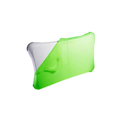 Case de pele de silicone verde Skque para Nintendo Wii Fit