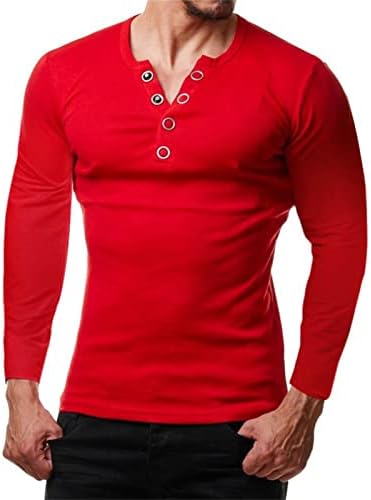 Jeke-dg de manga comprida camiseta camisa sólida para homens treino sem costura pijamas camise