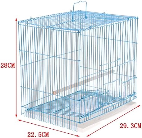 Xiaoheshop vôo kit de gaiola de pássaro bird gage gaiola pássaro gaiola gaiola ninho hamster Casa de ninho caixa de ninho fácil