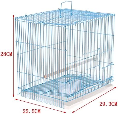 Xiaoheshop vôo kit de gaiola de pássaro bird gage gaiola pássaro gaiola gaiola ninho hamster Casa de ninho caixa de ninho fácil de limpeza papagaio de gaiola de gaiola para pet gaiolas