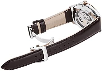 Orient Star RK-AT0201G [Semi-Esqueleto Classic de Couro masculino] Relógio enviado do Japão