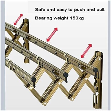 XMCX extensível dobrável Airer Airer Montado de alumínio RACT RACK RATRAIGOR AIVERIDO AIVRADOR HANGA PEDIDO SIL