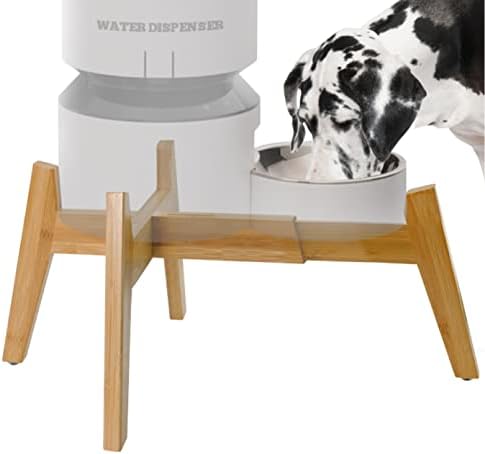 Dispensador de tigela de água de cachorro Stand - suporte para dispensadores elevados e elevados - tamanhos pequenos