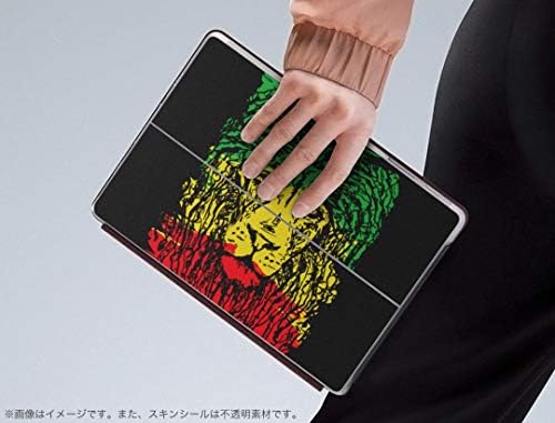 capa de decalque de igsticker para o Microsoft Surface Go/Go 2 Ultra Thin Protective Body Skins 011947 Reggae Lion Raster Color