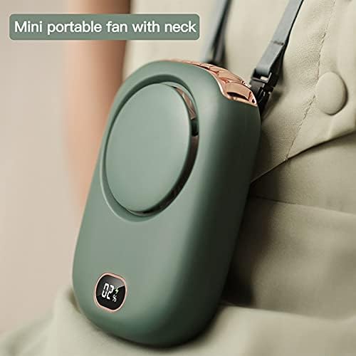 Fã do Mini Cinturão Suoteng, 5V Mini portátil USB Cooler recarregável Ventilador Viagem ao ar livre Os ventiladores