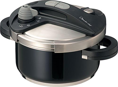 Wonder Chef BK 670014 Power de pressão de duas mãos, compatível com indução, Auth Plus, 1,8 gal