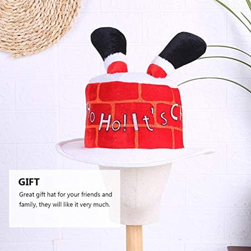Aboofan 1pc Funny Party Hat Favorty Chimney Cap Christmas Decoration Party Favor