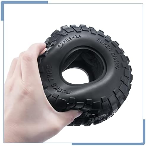 Zolikar RC Rubber 2.2 Crawler Tires 150mm 4pcs para 1/10 escala SCX10 D90 Wraith 90048 90018 RR10 RC CRAWLER CAR ACESSORIE
