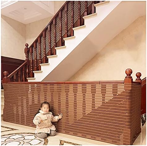 BWBZ Crianças escadas Safety Support Suporte Customização Sem danos às escadas fáceis de limpar para escadas Railings Cribs corredores
