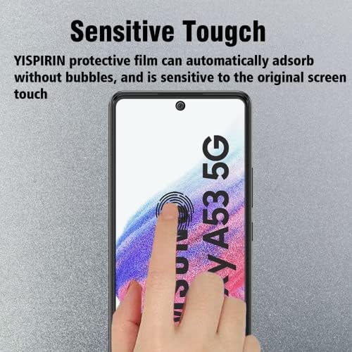 OWMGTS [2 pacote para o Samsung Galaxy A53 5G Protetor de tela de privacidade [9H HDUND] HD [preto] Anti -espião Dark Spy Private