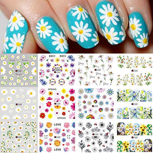 Disy Nail Art Stickers Decalques Daisy UNID ARTE CIME