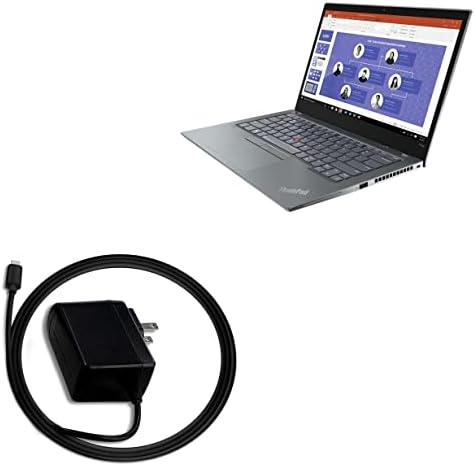 Carregador de ondas de caixa compatível com Lenovo ThinkPad T14s - carregador de parede direto, tablet para laptop para laptop de plugue de parede 45W PD 45W para Lenovo ThinkPad T14S