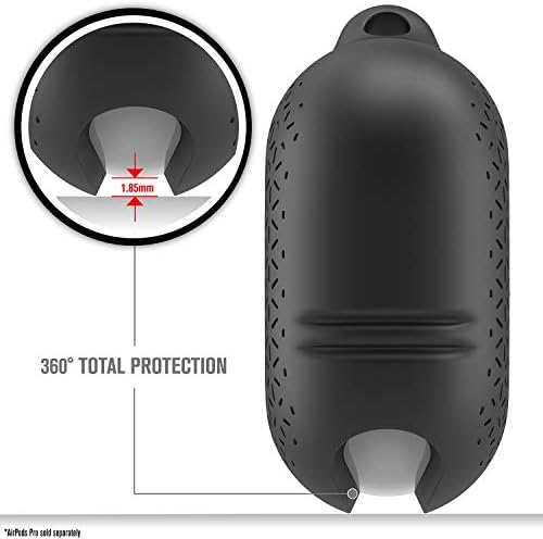 Catalisador - Case à prova d'água para AirPods Pro - Premium Edition. Carregamento sem fio compatível, design de